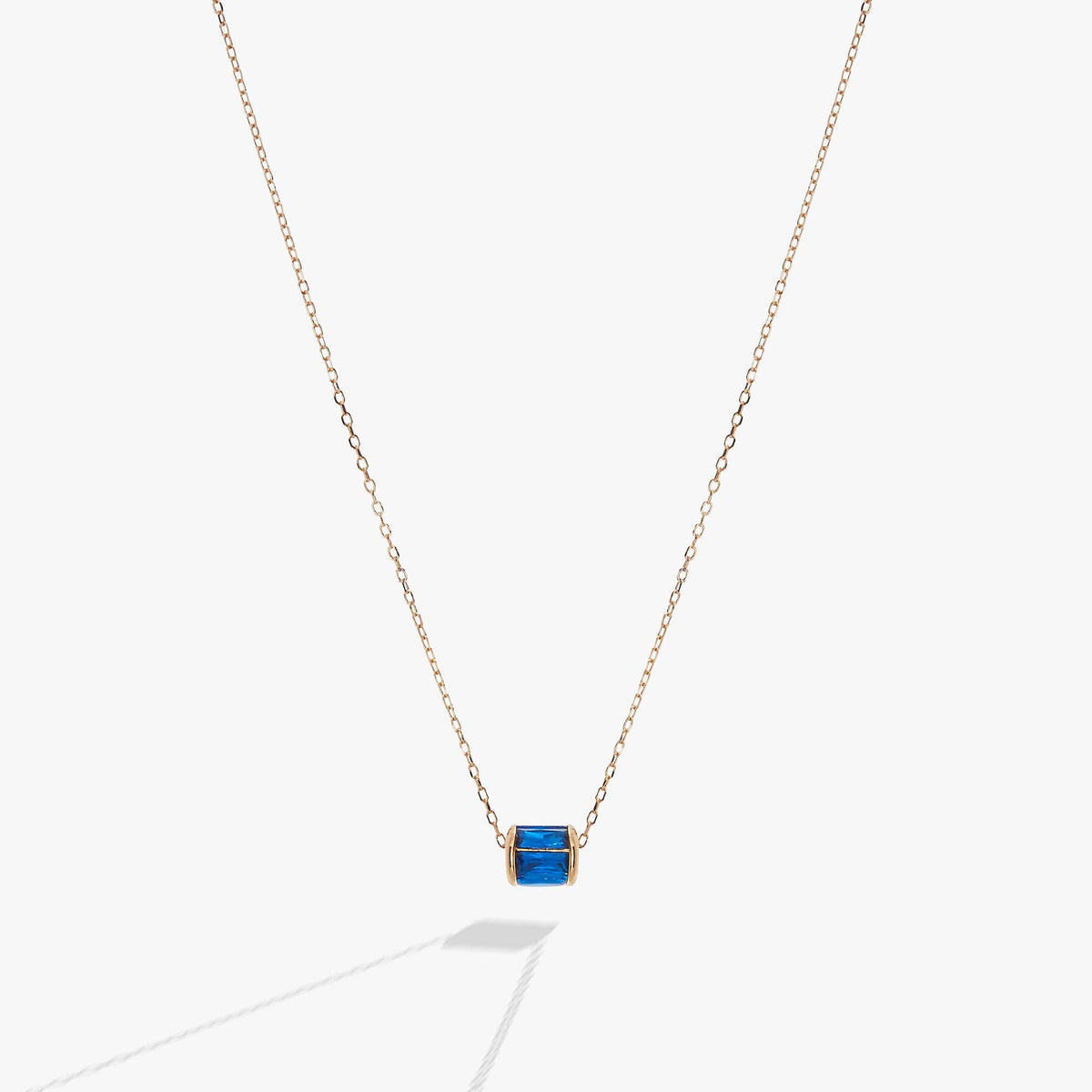 September Birthstone Precious Pendant Necklace