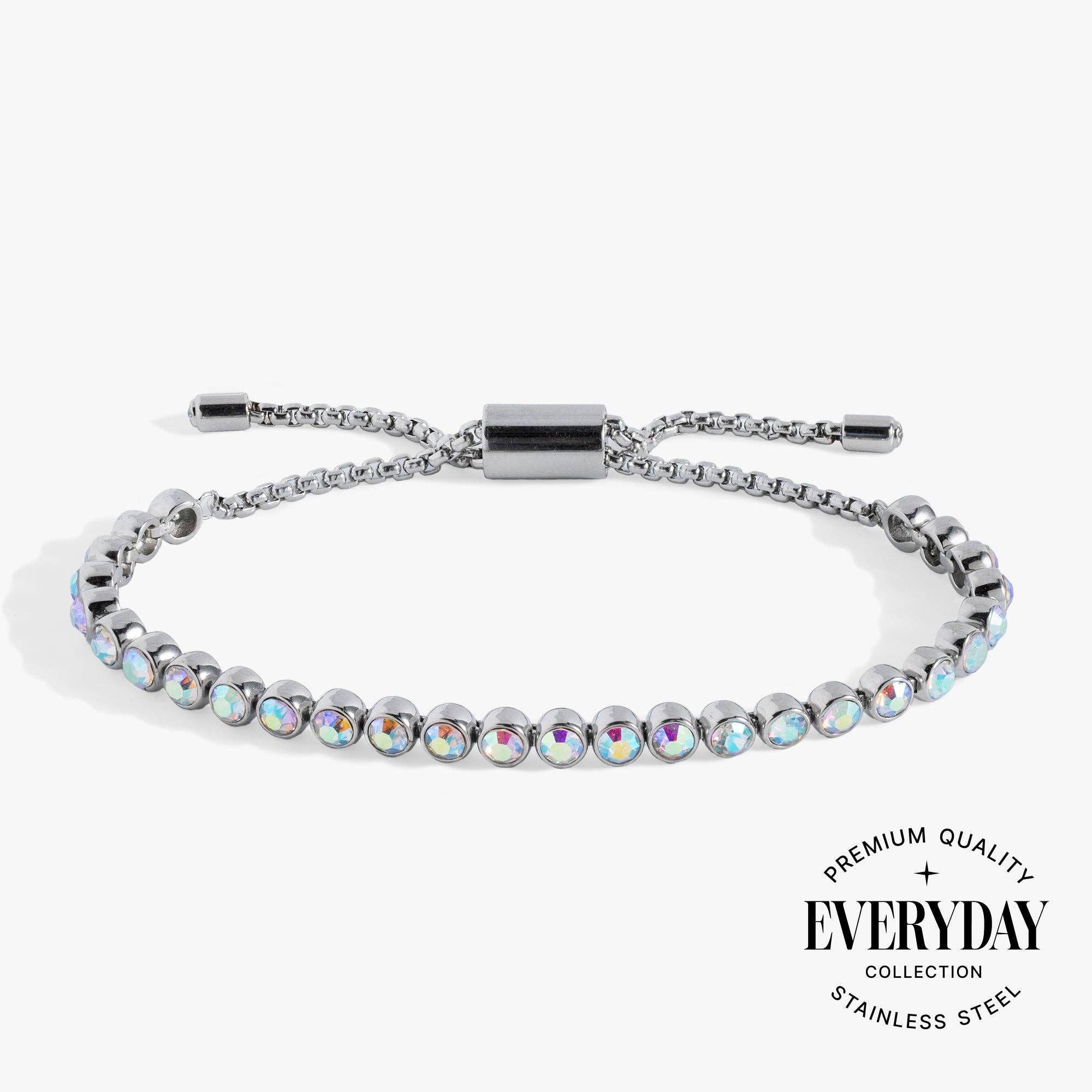 Bolo Crystal Tennis Bracelet