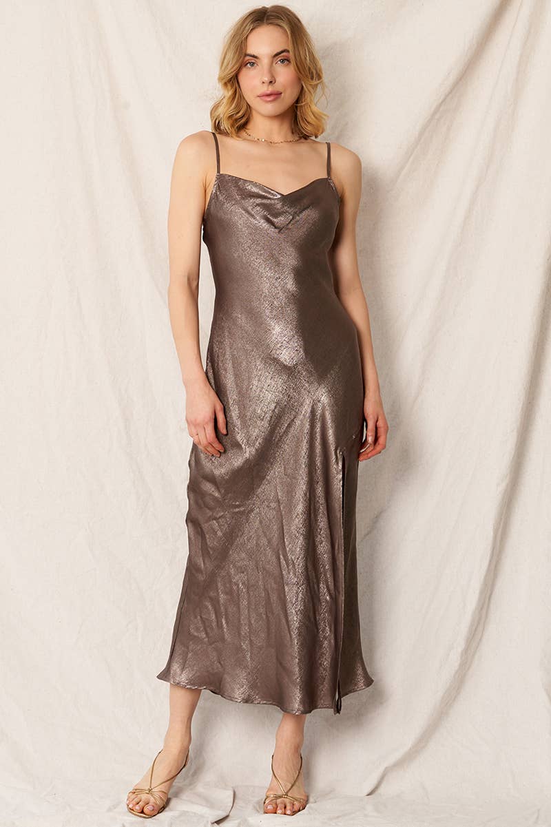 Bobbi Metallic Dress