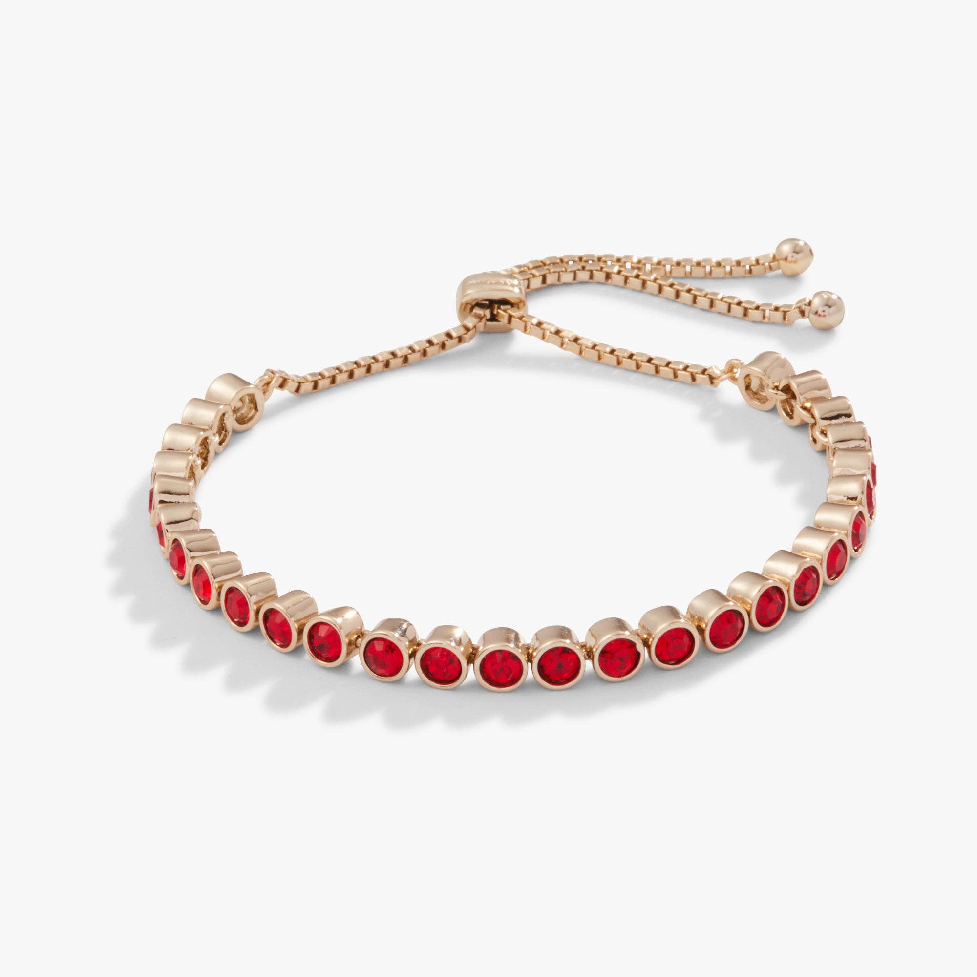Bolo Tennis Bracelet Ruby