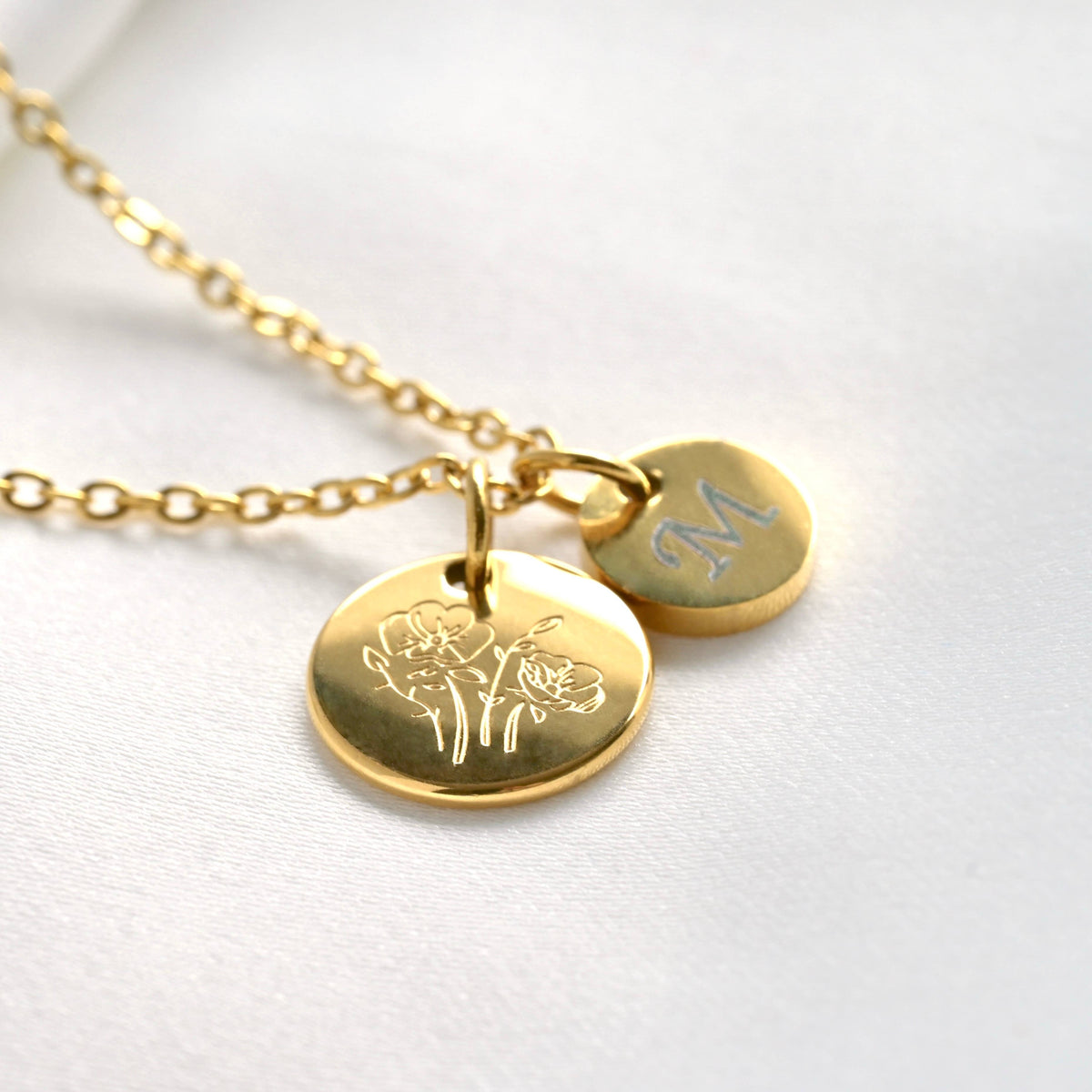 Birth Flower Necklace