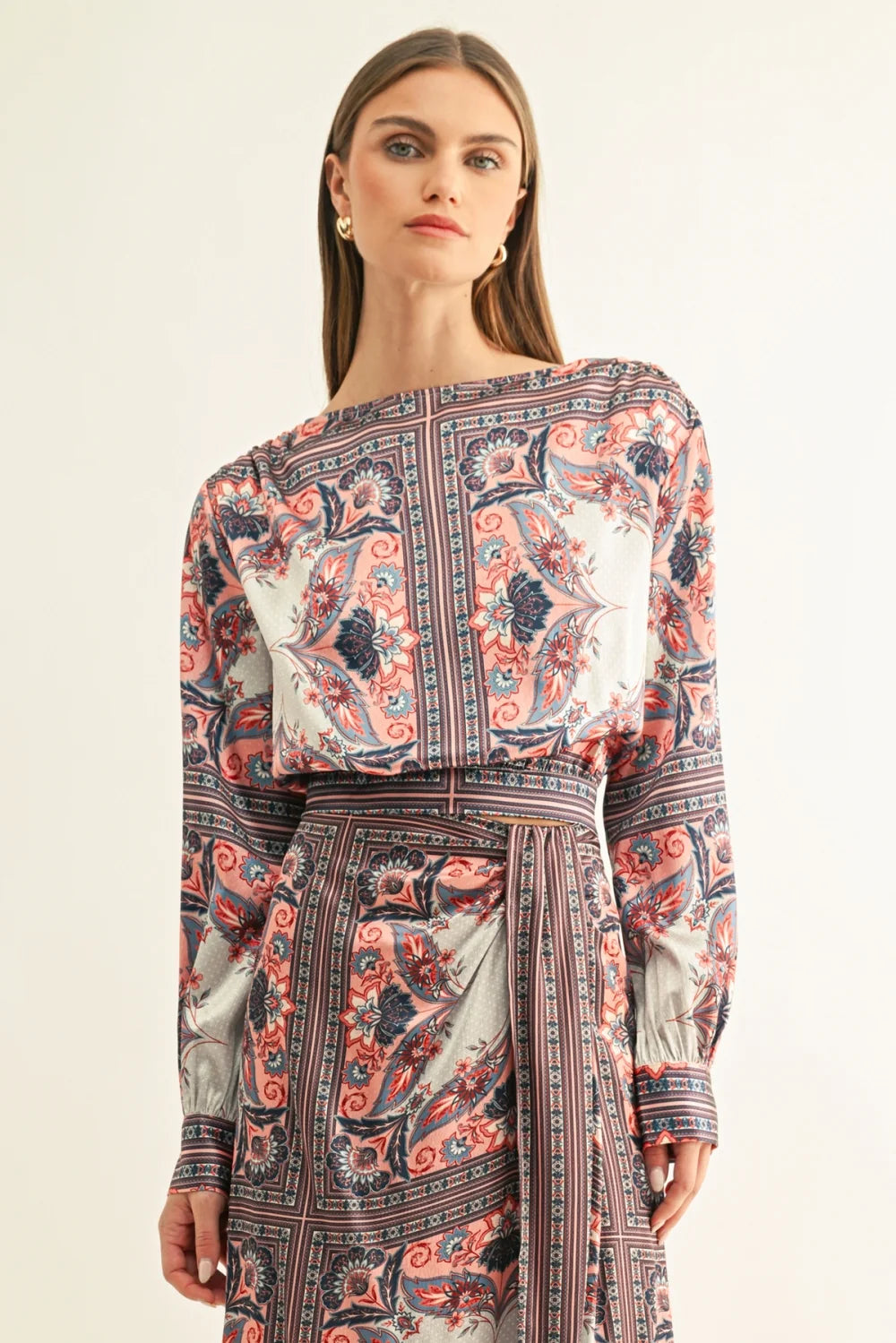 Niko Boat Neck Top