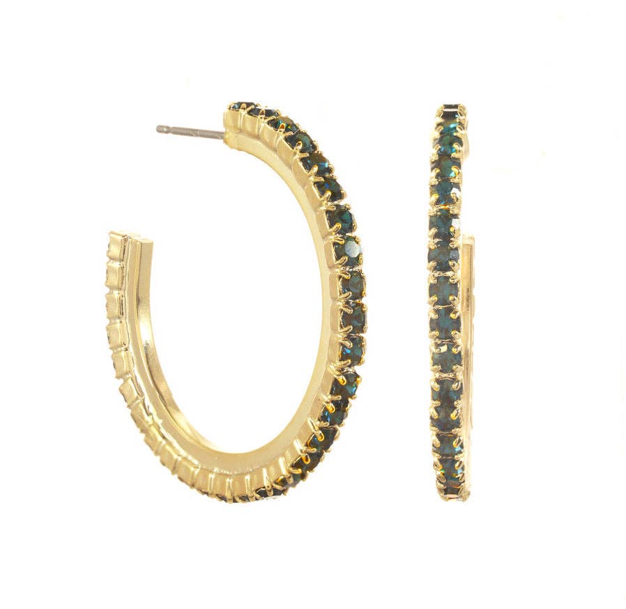 Slim Hoop Earrings