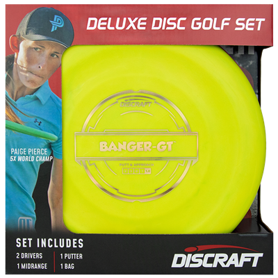 Discraft Deluxe Discs Golf Set with Bag