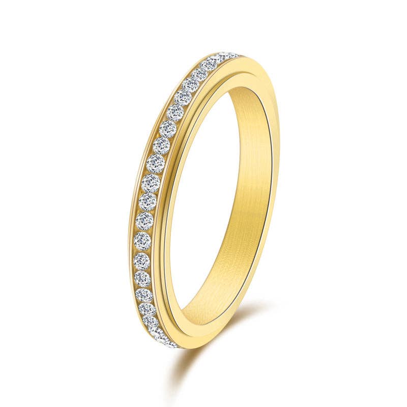 Anxiety Fidget Spinner Ring