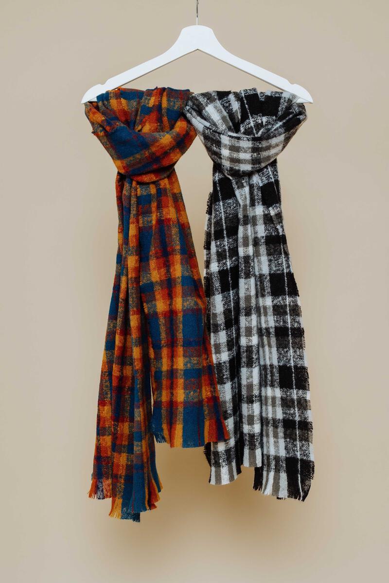 Supersoft Plaid Scarf