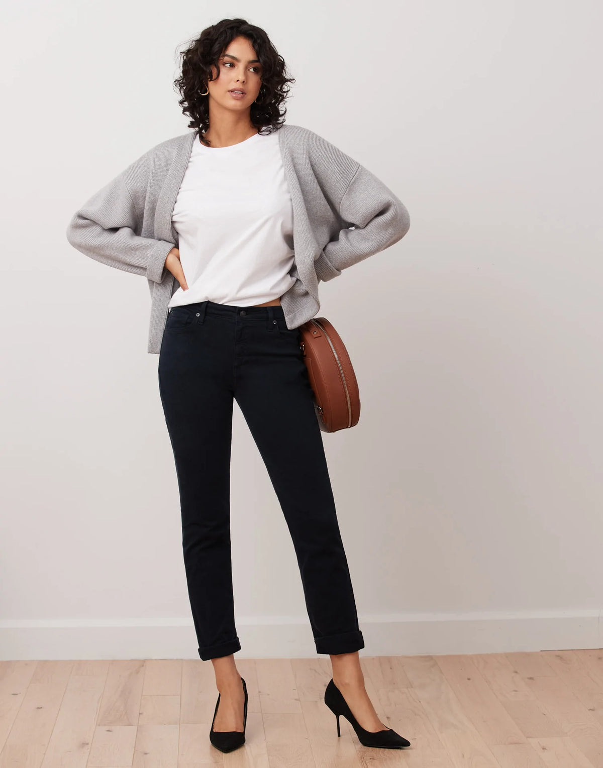 Malia Relaxed Blue Graphite