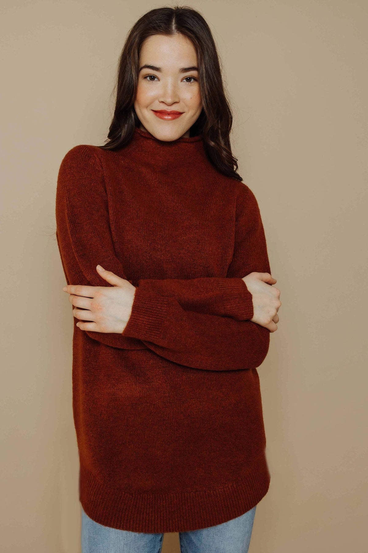 Becca Curved Hem Tunic