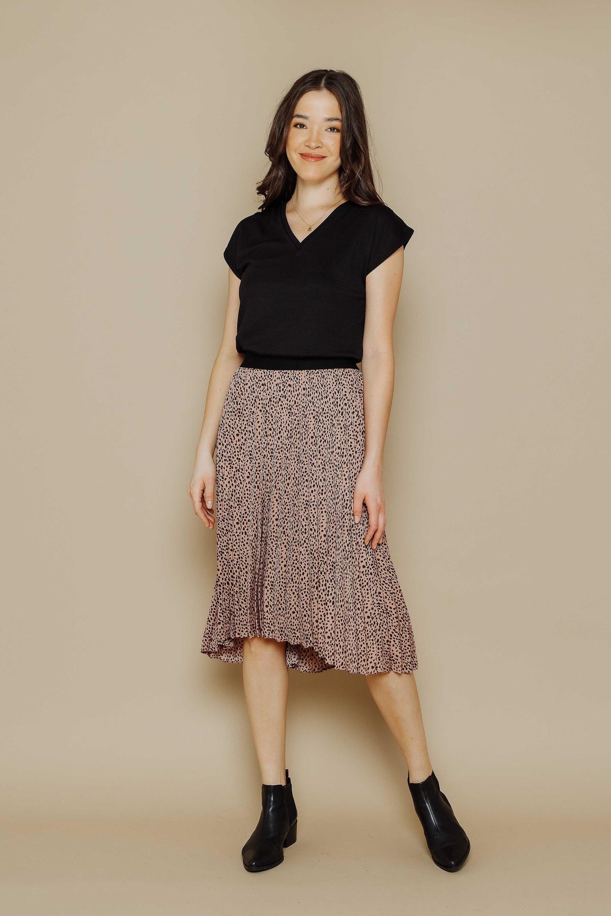 Daphne Pleated Skirt