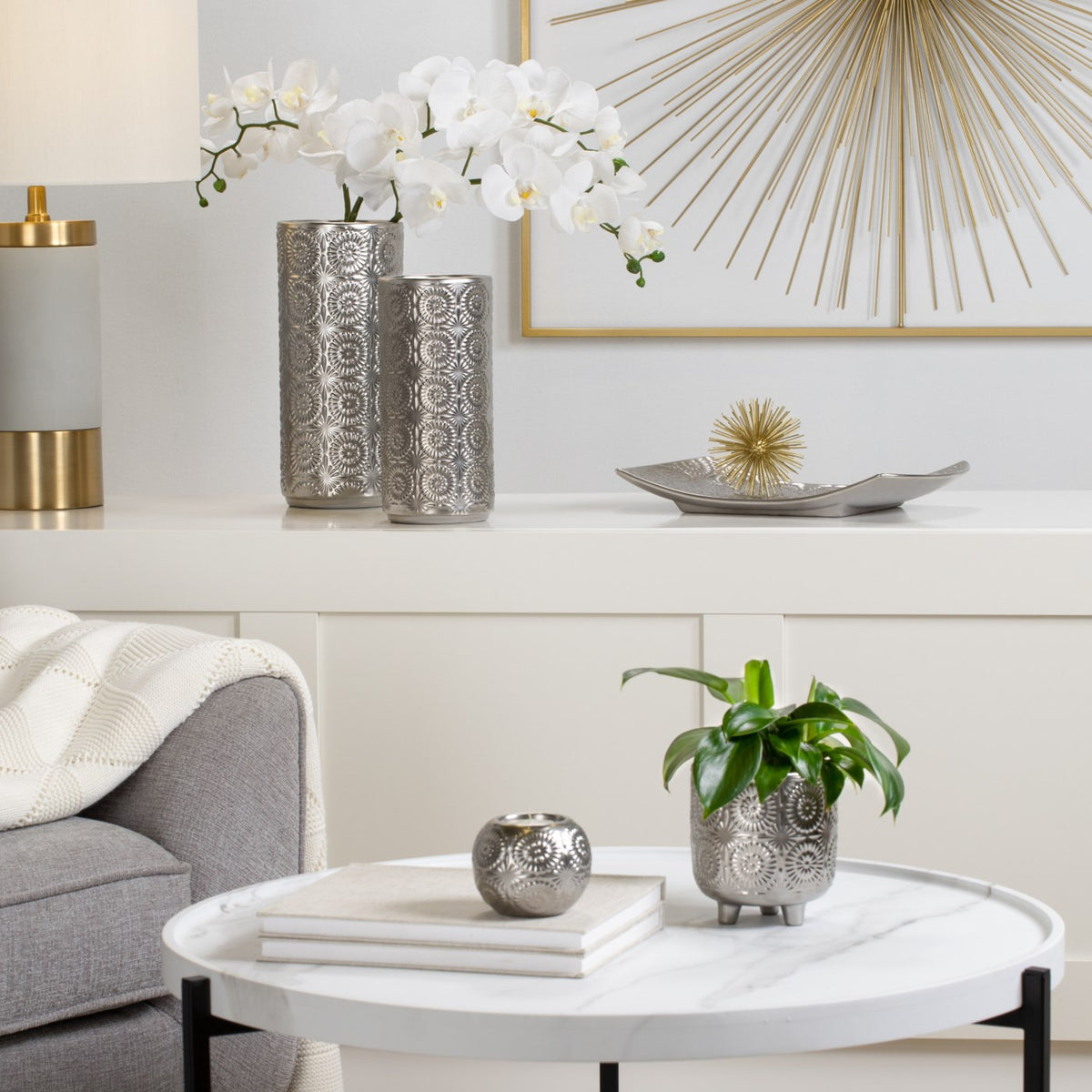 Clara Silver Mandala