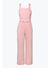Crystal Scalloped Crepe Jumpsuit