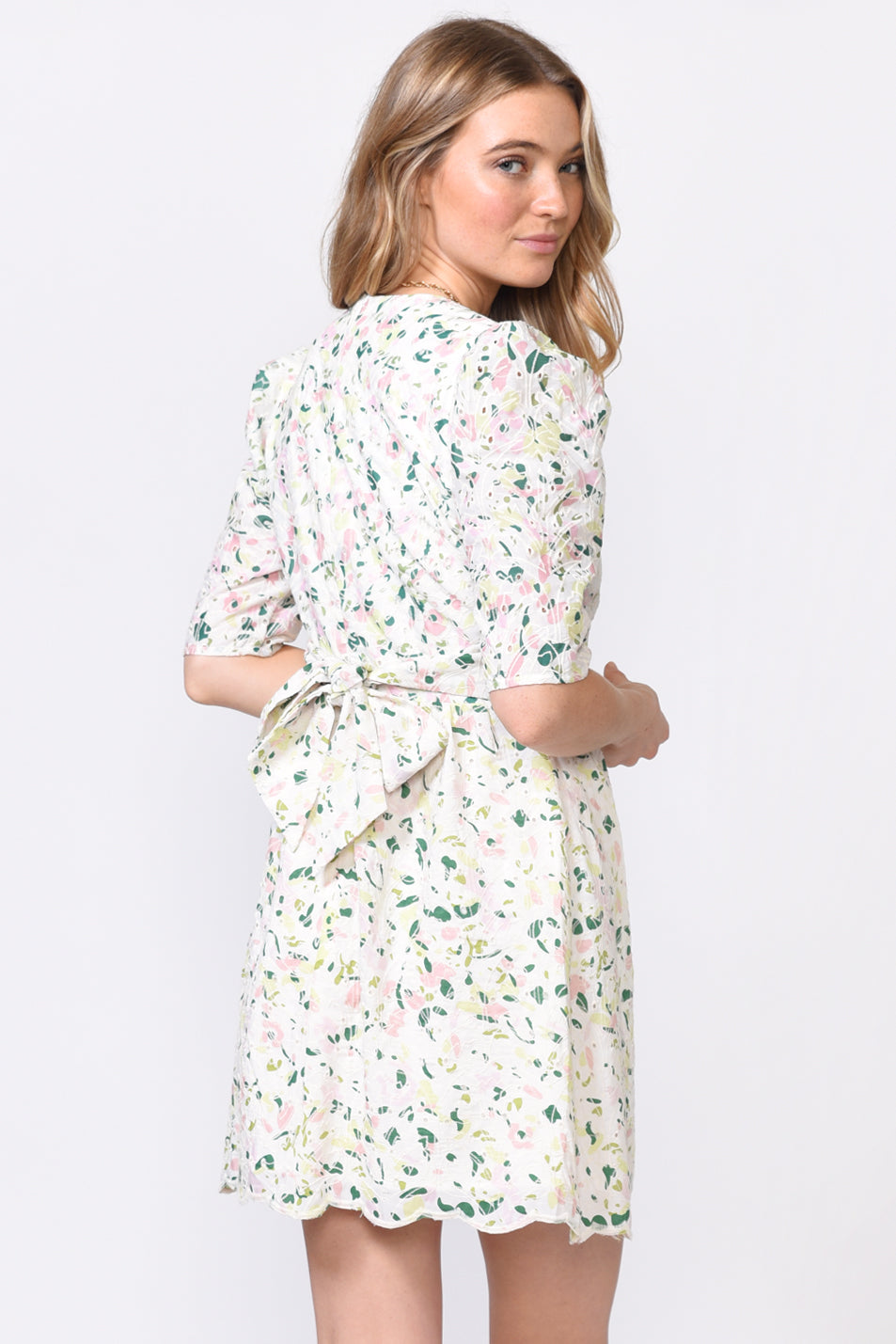 Denise Cotton Eyelet Dress