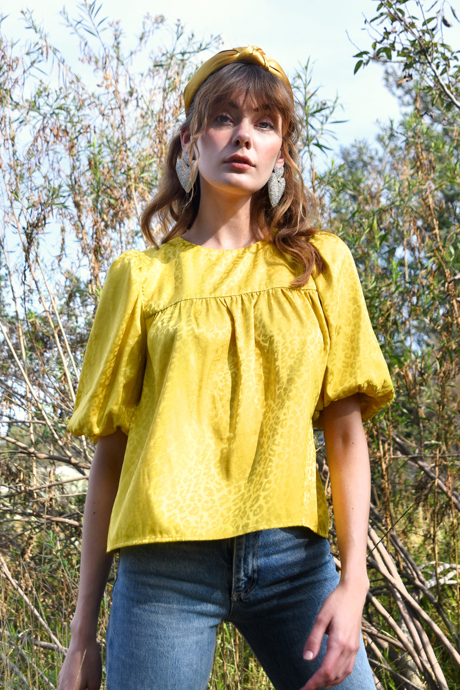 Rocinda Open Back Blouse