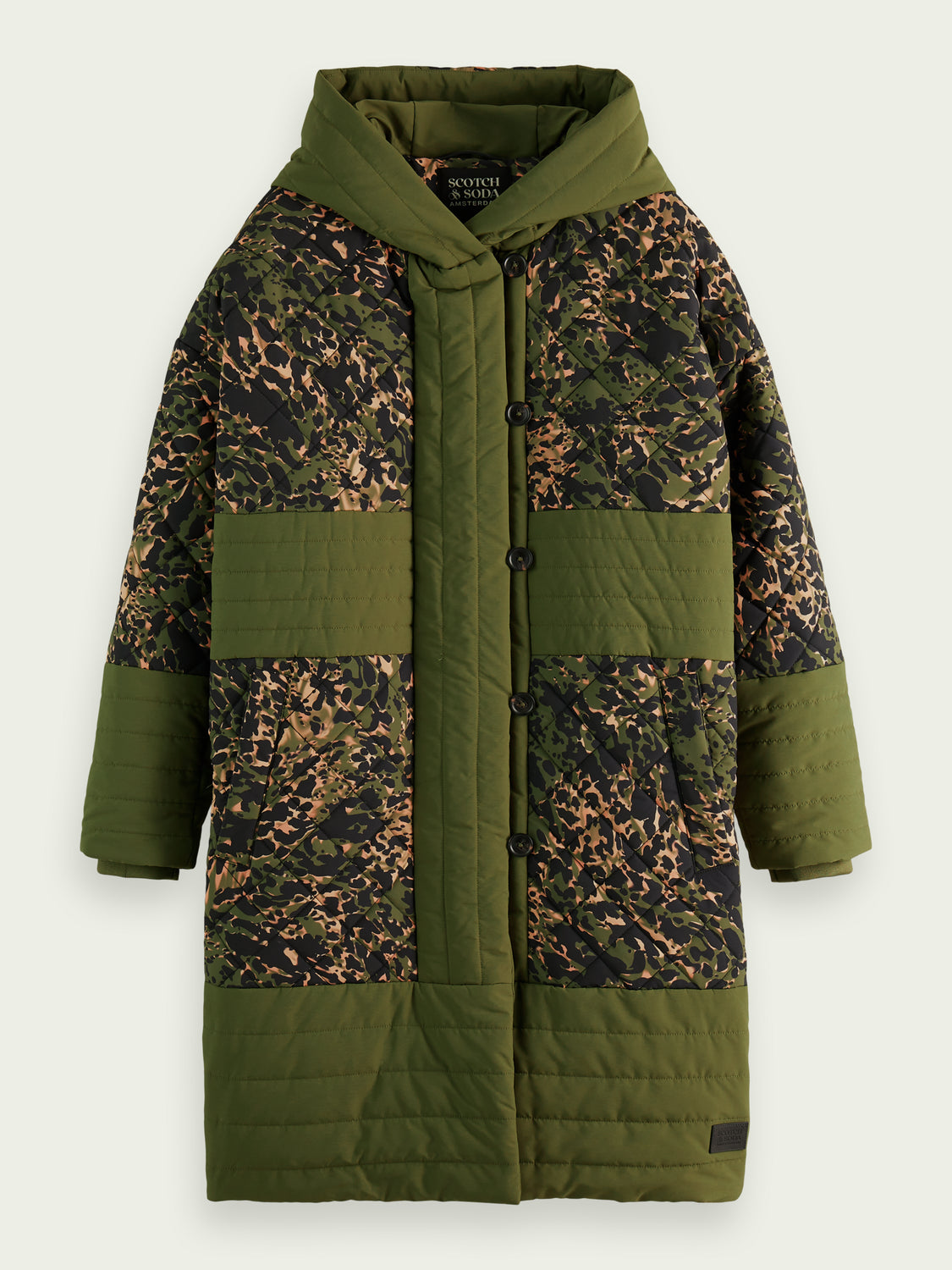 Scotch & 2025 soda quilted parka