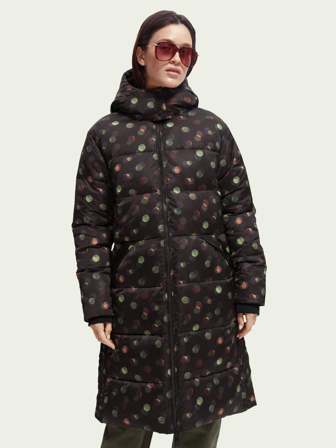 Joules heathcote printed padded 2025 coat